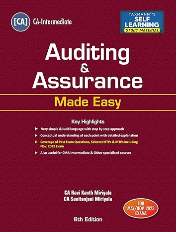 Auditing & Assurance Made Easy (Auditing) | Study Material